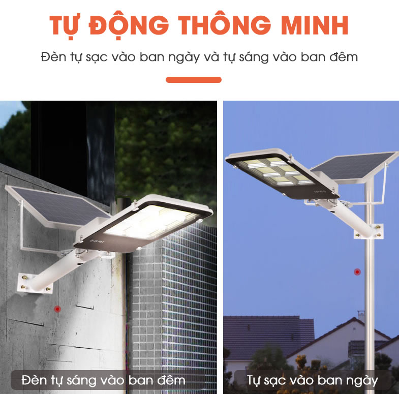 Đèn đường năng lượng mặt trời TP Vinh Nghệ An